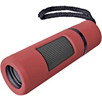 Bresser- Topas Mono 10x25 Monocular- Color Rojo